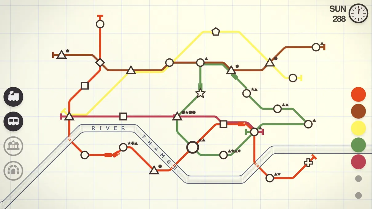 Mini Metro screenshot 2
