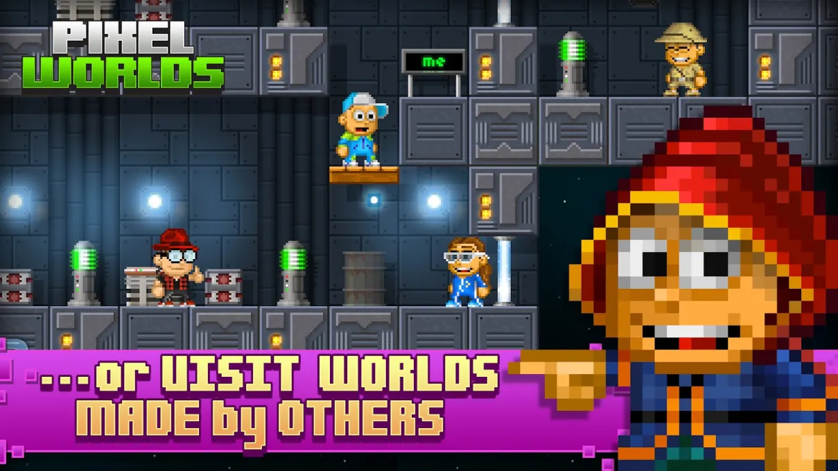 Pixel Worlds: MMO Sandbox screenshot 3