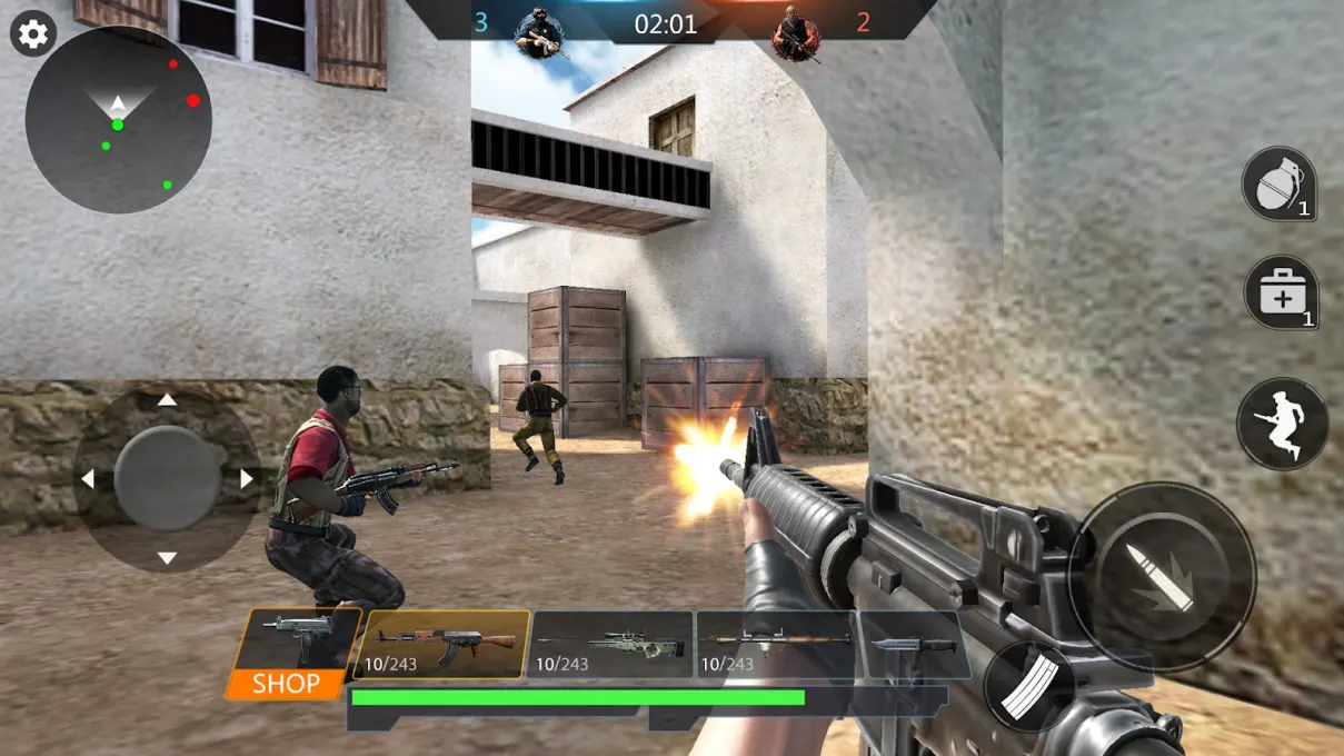 Gun Shot Fire War screenshot 2