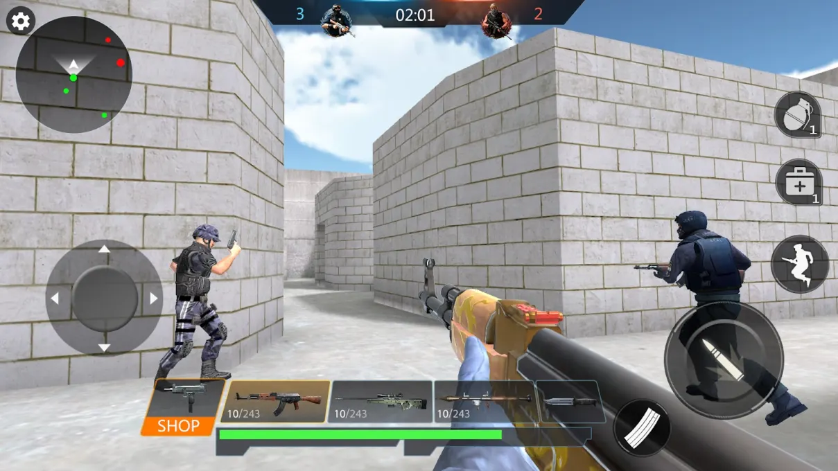 Gun Shot Fire War screenshot 1