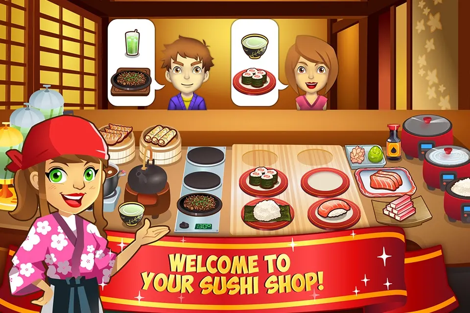 My Sushi Shop: Food Game screenshot 1