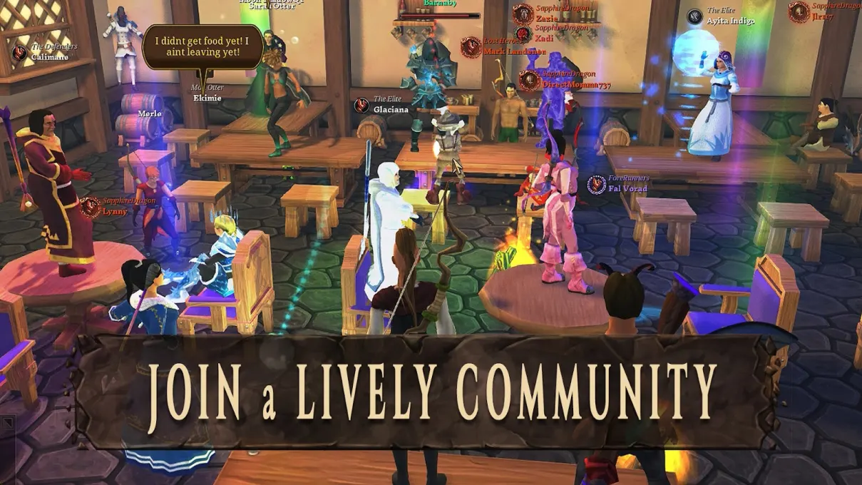 Villagers & Heroes - MMORPG screenshot 6
