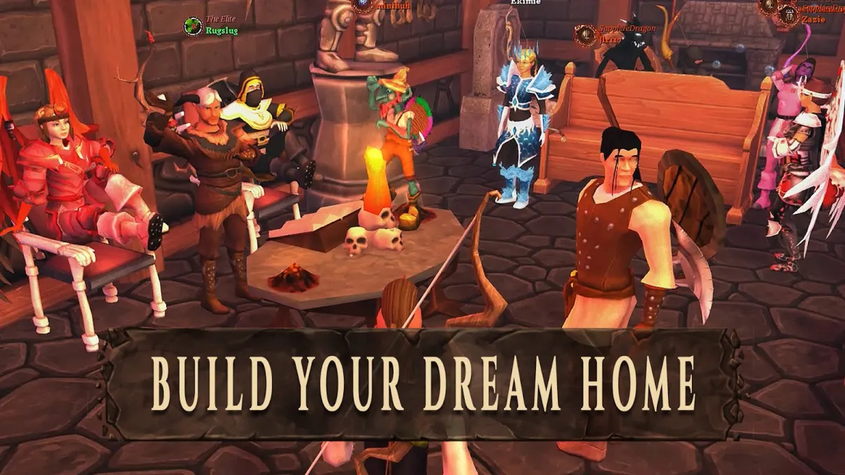 Villagers & Heroes - MMORPG screenshot 3