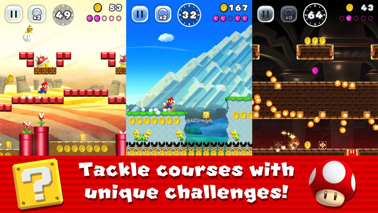 Super Mario Run screenshot 1