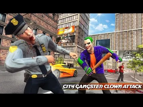 City Gangster Clown Attack 3D trailer