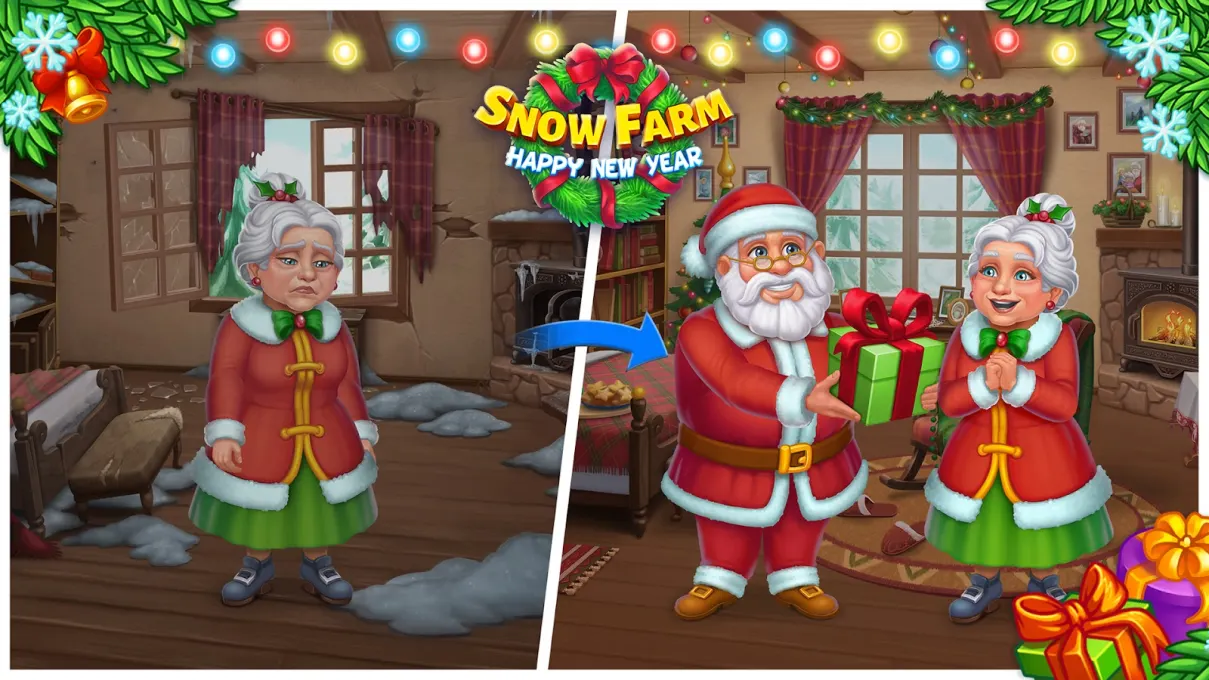 Snow Farm - Santa Family story screenshot 5