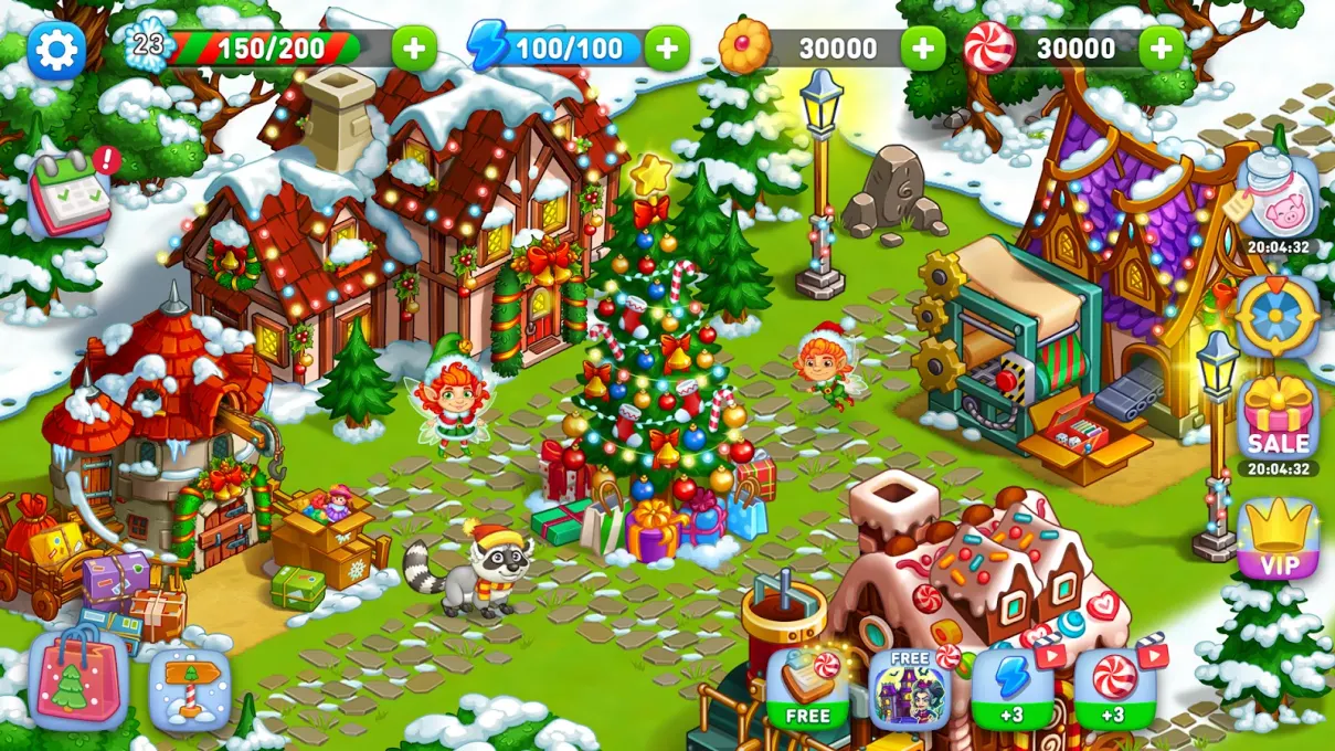 Snow Farm - Santa Family story screenshot 8