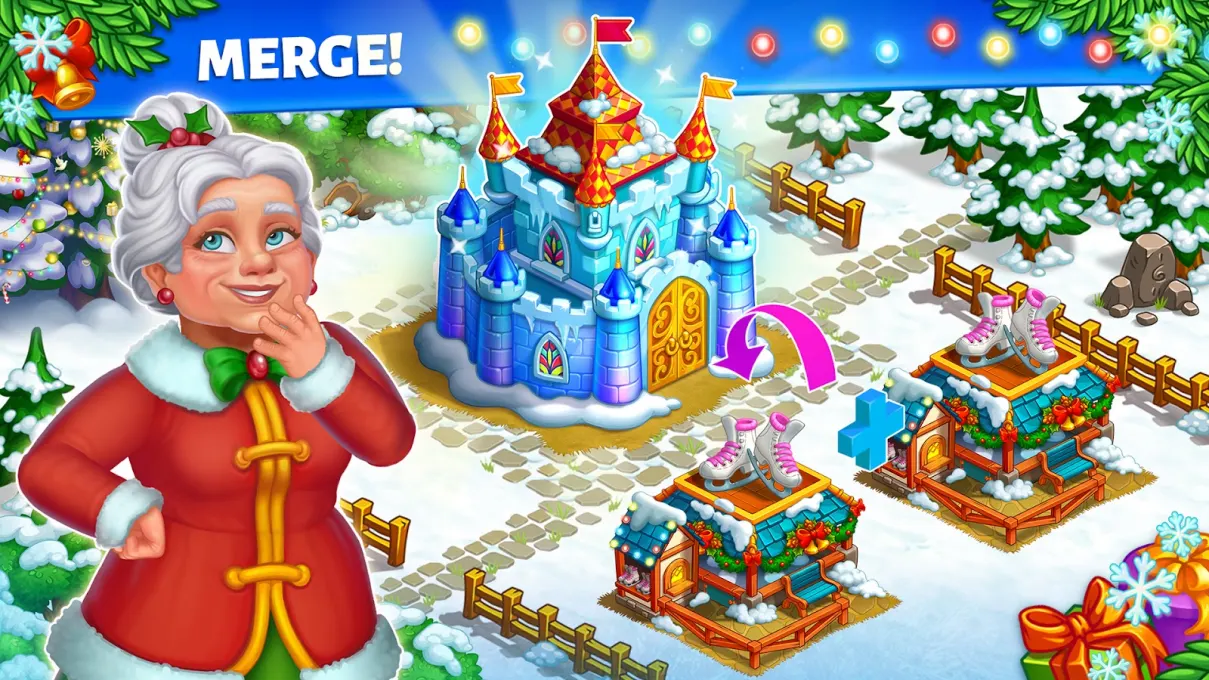 Snow Farm - Santa Family story screenshot 7
