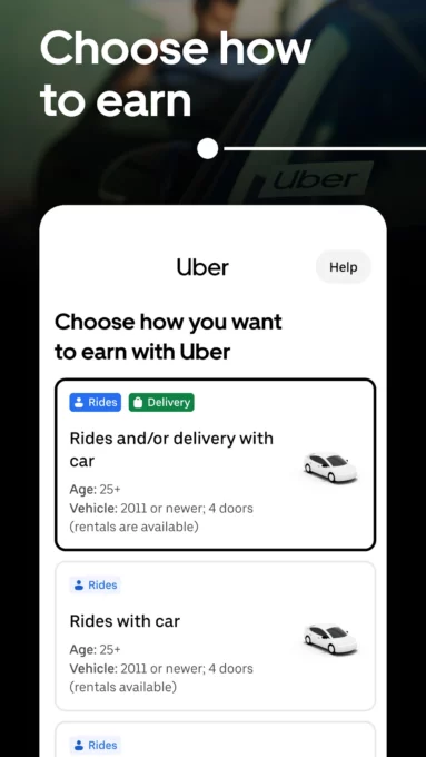 Uber - Driver: Drive & Deliver screenshot 3