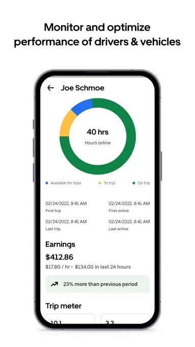 Uber Fleet screenshot 5