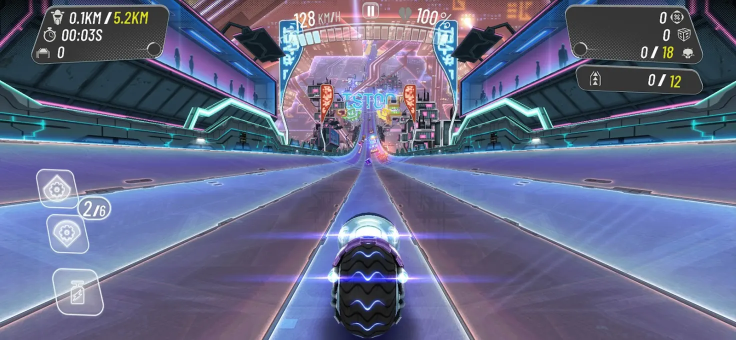 32SECS: Neon City Rider 2 screenshot 3