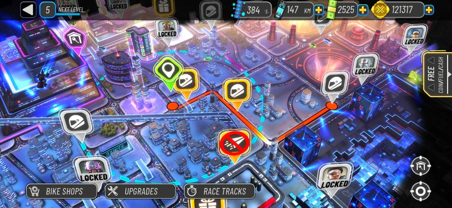 32SECS: Neon City Rider 2 screenshot 4