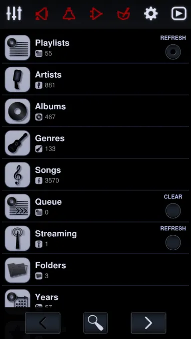 Neutron Music Player screenshot 5