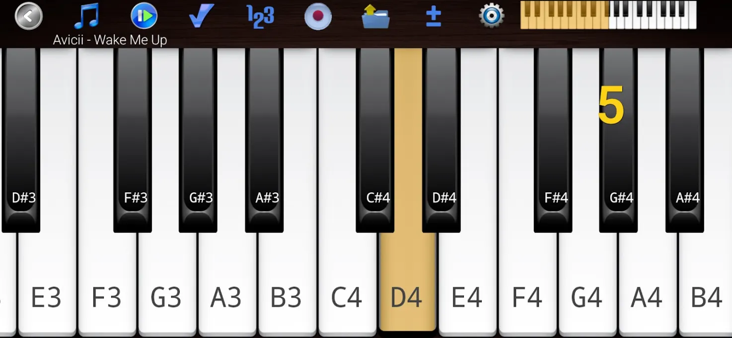 Piano Melody Pro - Play by Ear screenshot 1