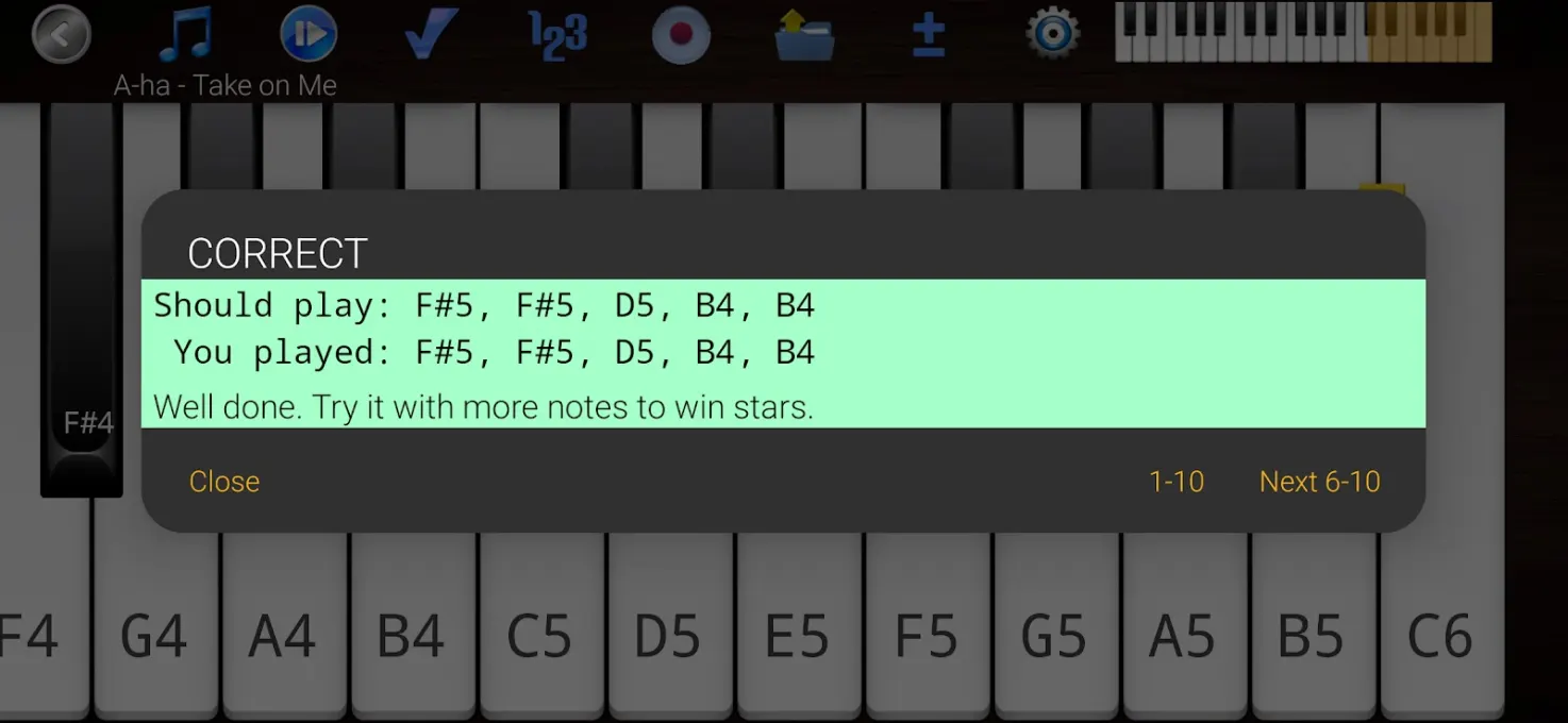 Piano Melody Pro - Play by Ear screenshot 2