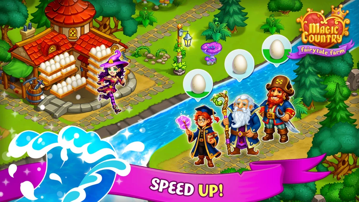 Farm Town: Magic Fairy Village screenshot 6
