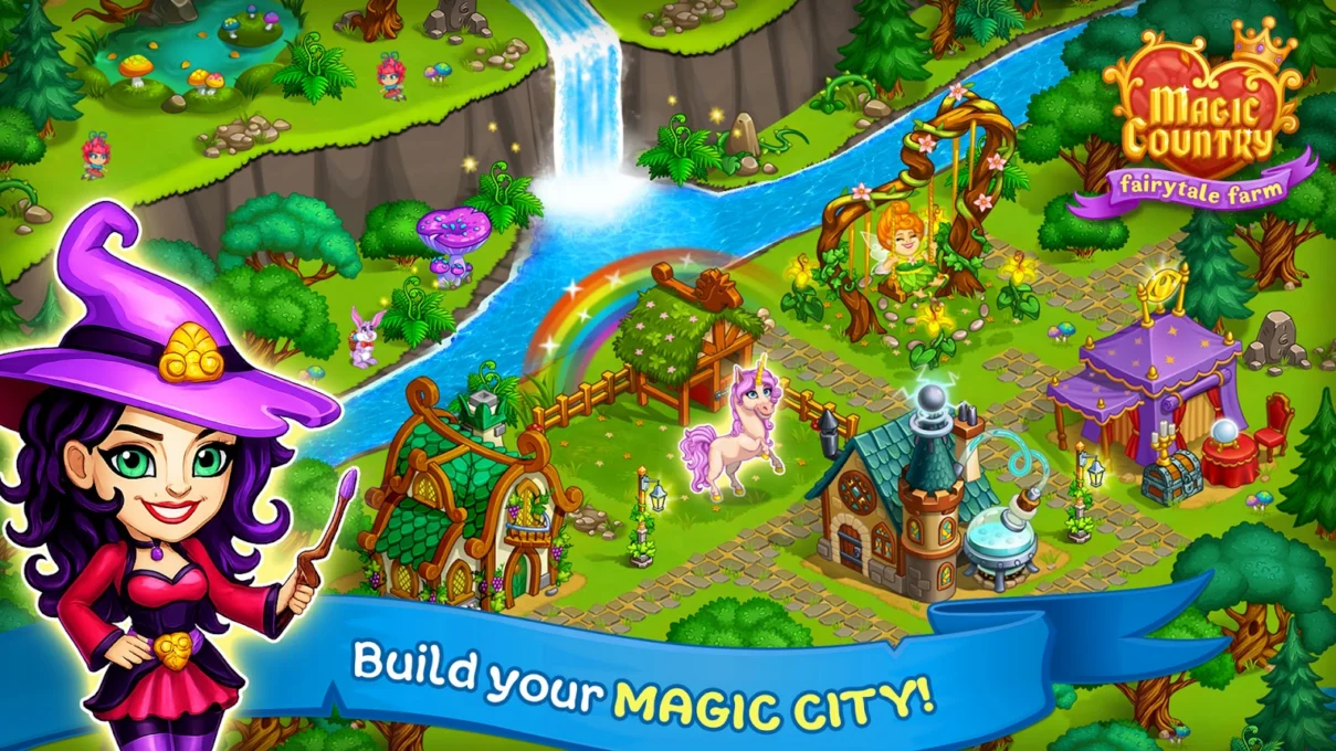 Farm Town: Magic Fairy Village screenshot 5