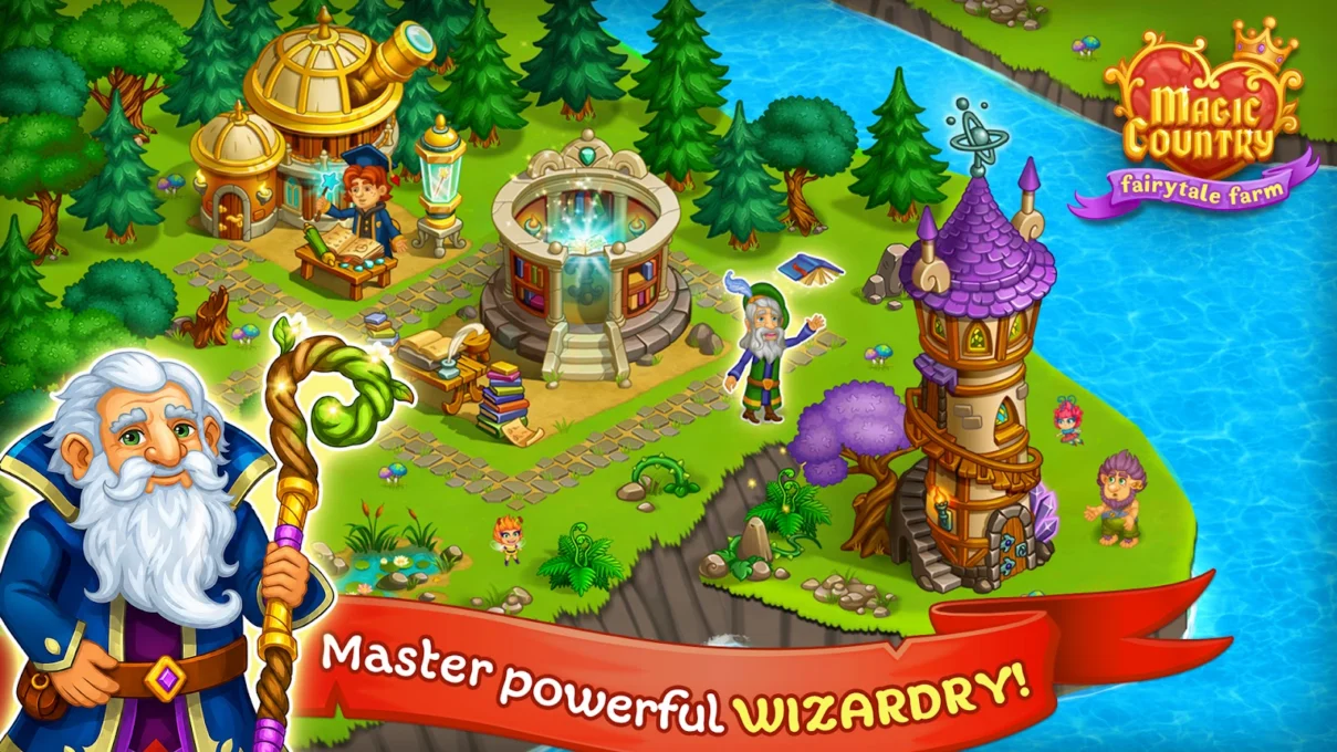 Farm Town: Magic Fairy Village screenshot 4