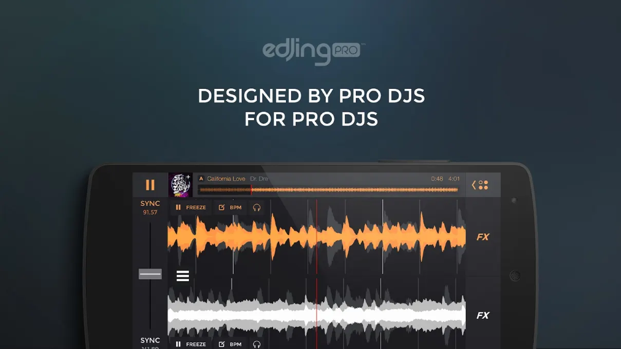 edjing PRO - Music DJ mixer screenshot 1