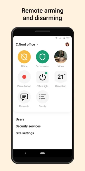 MyAlarm screenshot 1