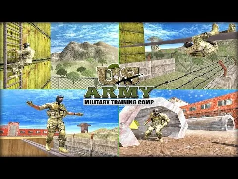 US Army Military Training Camp trailer
