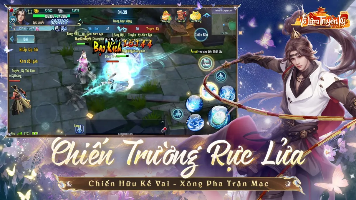 Võ Lâm Truyền Kỳ Mobile screenshot 3