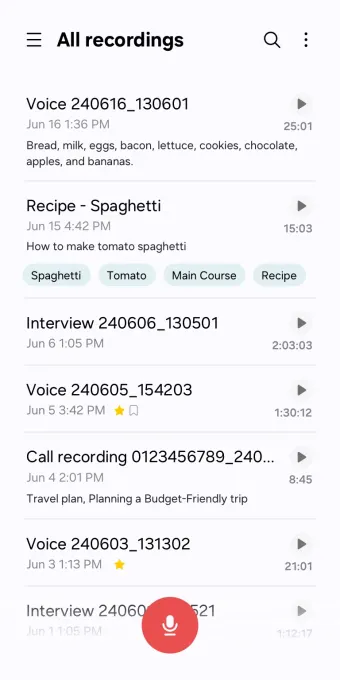 Voice Recorder screenshot 1