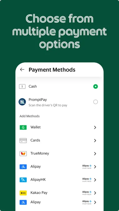 Grab - Taxi & Food Delivery screenshot 8