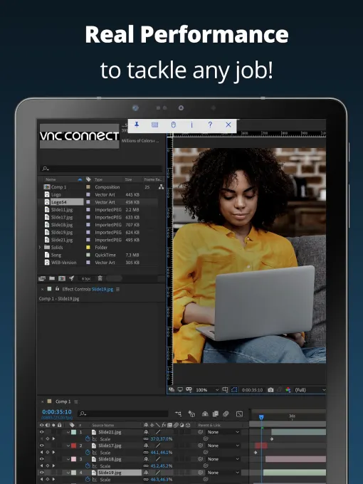 RealVNC Viewer: Remote Desktop screenshot 8
