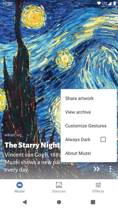 Muzei Live Wallpaper screenshot 3