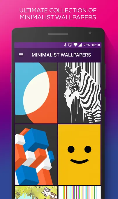 MINIMALIST WALLPAPERS screenshot 1