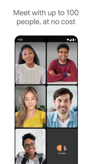 Google Meet screenshot 5