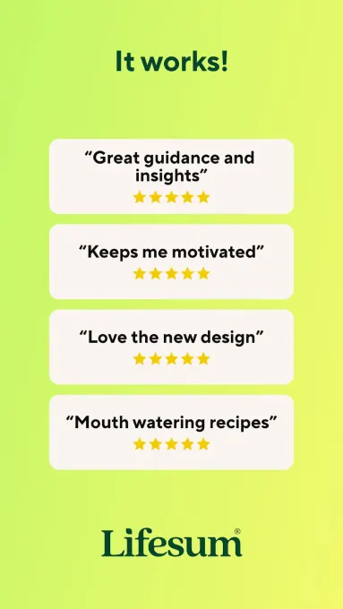 Lifesum: AI Calorie Tracker screenshot 8