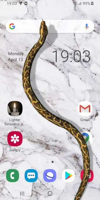 Snake on Screen Hissing Joke screenshot 5