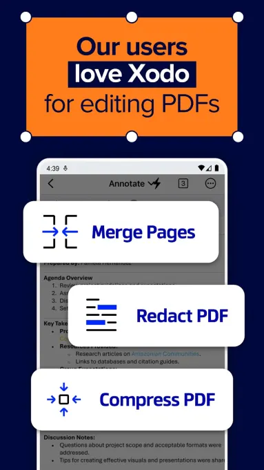 PDF Reader & Editor: Xodo screenshot 3