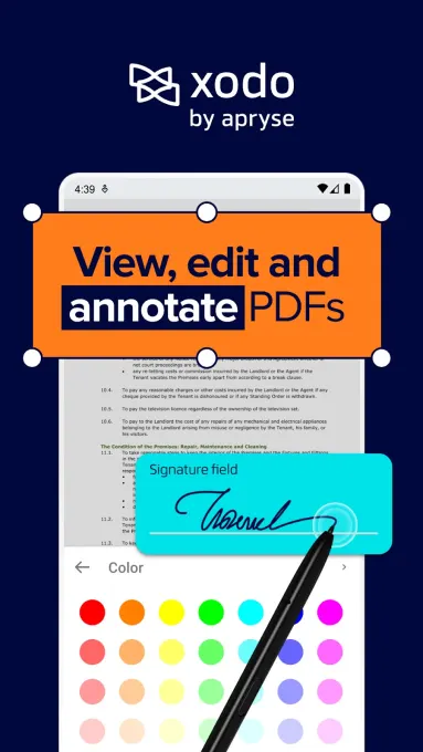 PDF Reader & Editor: Xodo screenshot 1