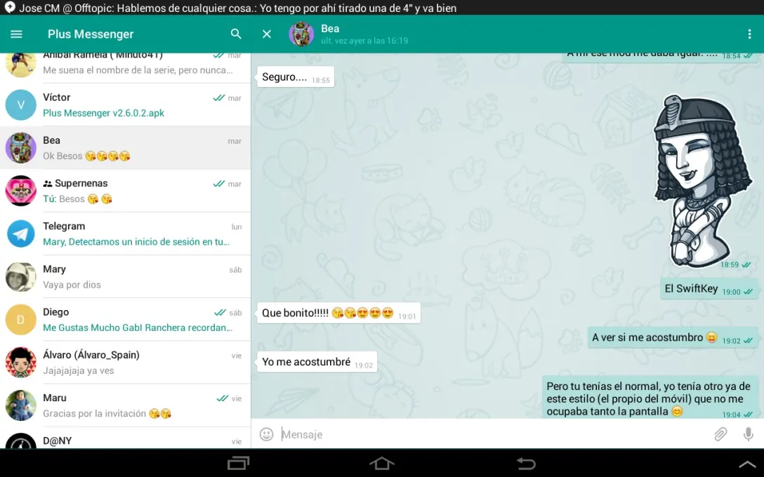 Plus Messenger screenshot 8