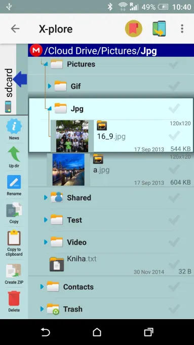 X-plore File Manager screenshot 8