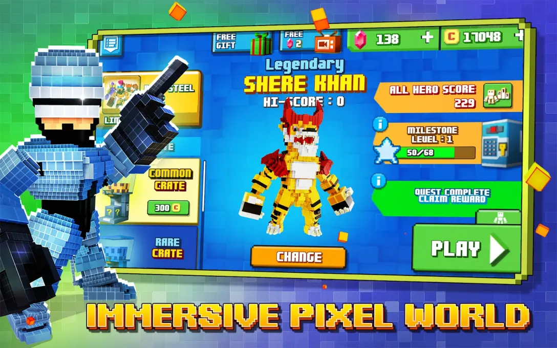 Super Pixel Heroes screenshot 8