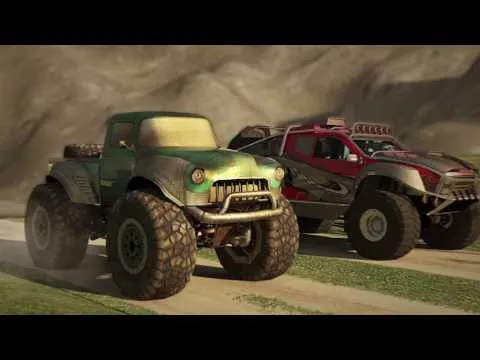 Monster Truck Xtreme Racing trailer
