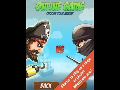 Pirates Vs Ninjas 2 Player trailer