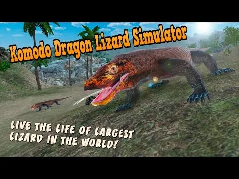 Komodo Dragon : lizard games trailer