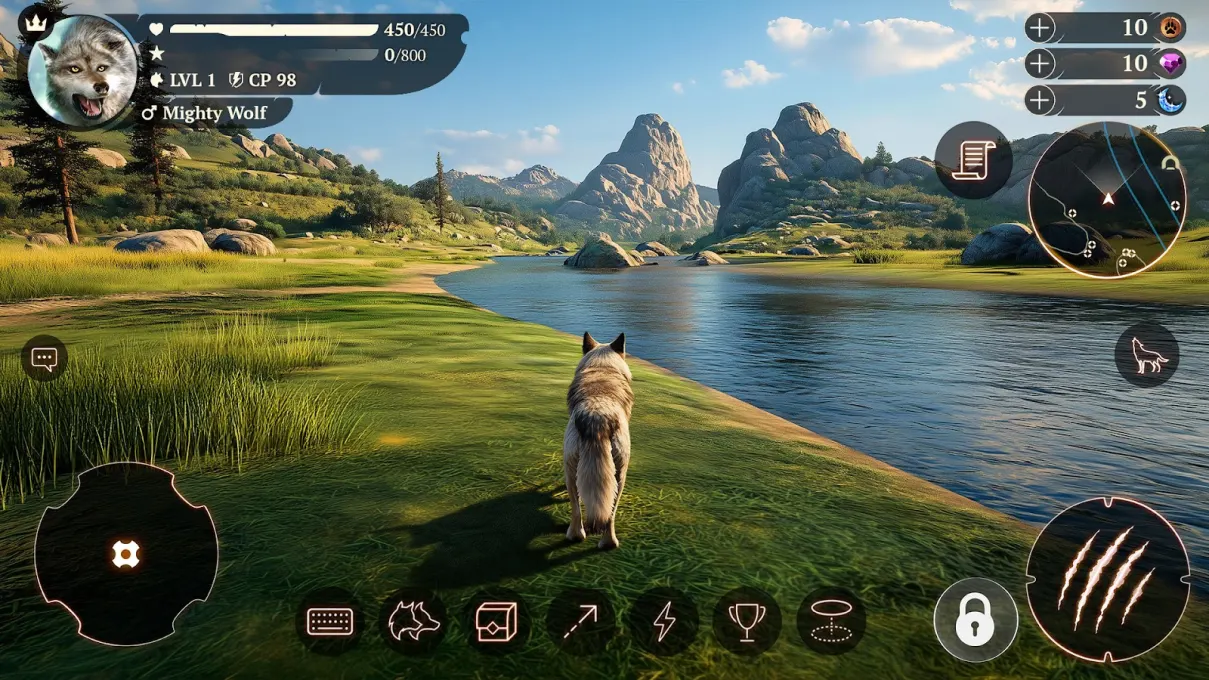 The Wolf: Animal Game MMORPG screenshot 1