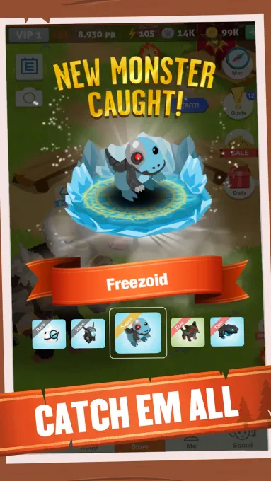 Battle Camp - Monster Catching screenshot 1