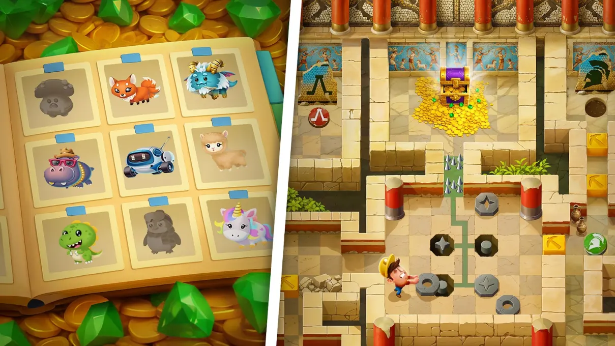 Diggy's Adventure Puzzle Game screenshot 4