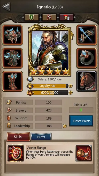 Empire War: Age of hero screenshot 6