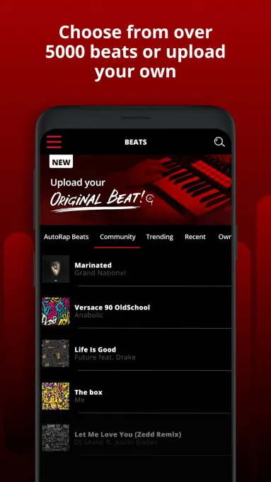 AutoRap by Smule: Rap to Beats screenshot 2