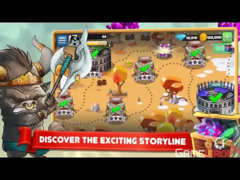 Tiny Gladiators: Tournament trailer