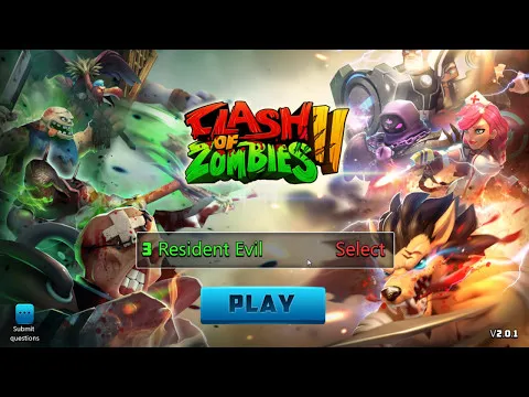 Clash Of Zombies 2 Atlantis trailer