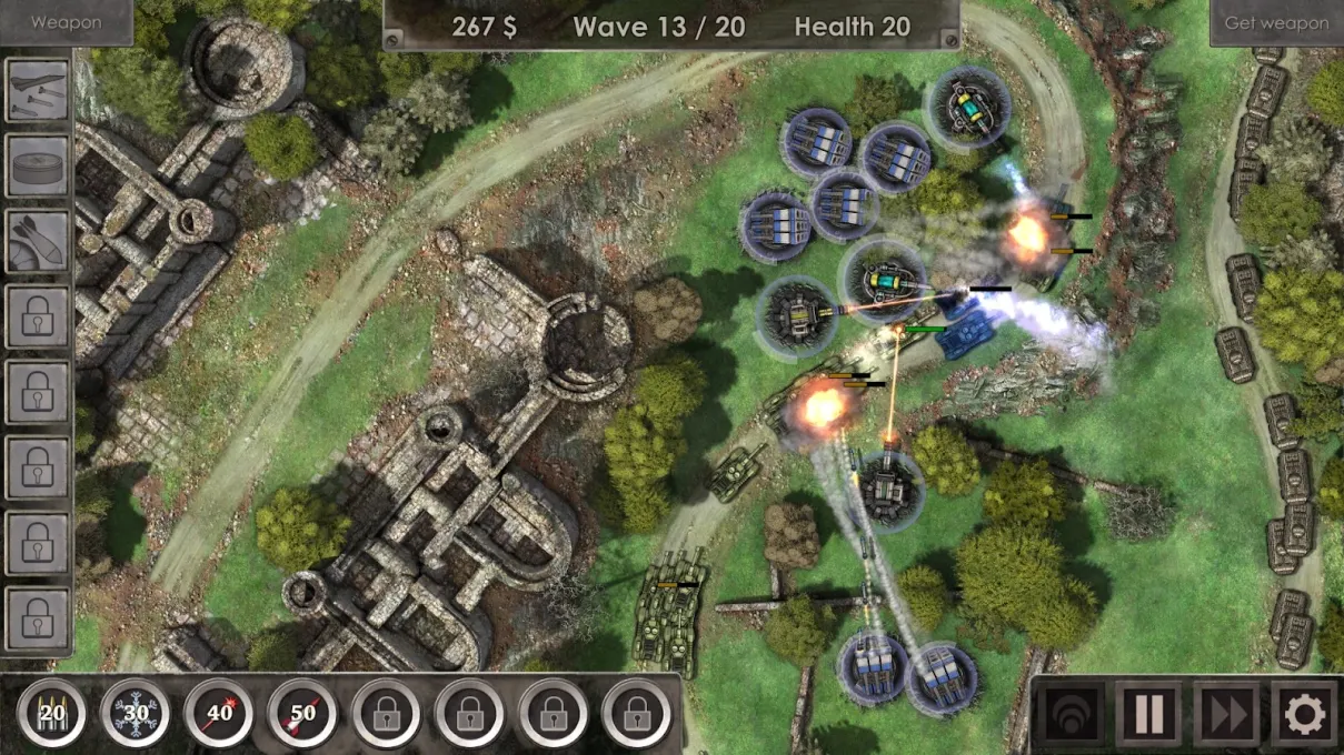 Defense Zone 3 HD: Tactical TD screenshot 2